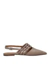 Pomme D'or Ballet Flats In Pink
