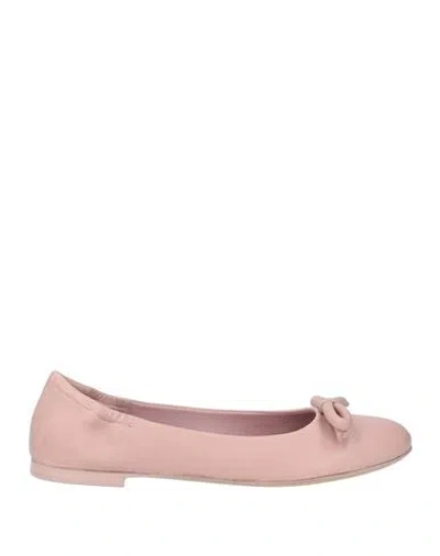 Pomme D'or Woman Ballet Flats Pink Size 6 Leather