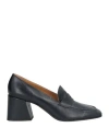 Pomme D'or Woman Loafers Black Size 5.5 Soft Leather In Black