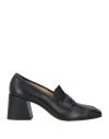 Pomme D'or Woman Loafers Black Size 7 Leather