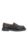 Pomme D'or Woman Loafers Black Size 8 Soft Leather