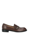Pomme D'or Woman Loafers Chocolate Brown Size 10.5 Leather