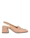 Pomme D'or Woman Pumps Blush Size 11 Leather In Pink