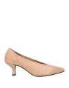 Pomme D'or Woman Pumps Blush Size 7 Leather In Pink