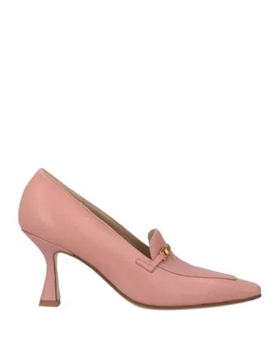 Pomme D'or Woman Pumps Pink Size 8 Leather