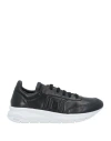 Pomme D'or Woman Sneakers Black Size 7 Leather In Black