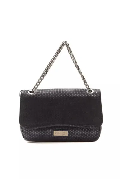 Pompei Donatella Blue Leather Women Crossbody Women's Bag