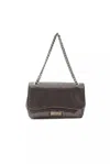 POMPEI DONATELLA ELEGANT LEATHER CROSSBODY WOMEN'S BAG