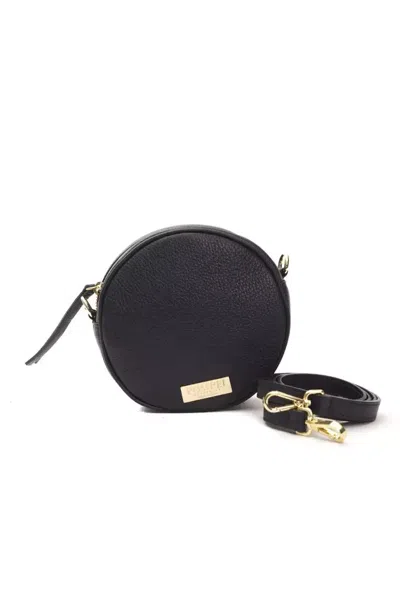 Pompei Donatella Leather Women Crossbody Women's Bag In Grey