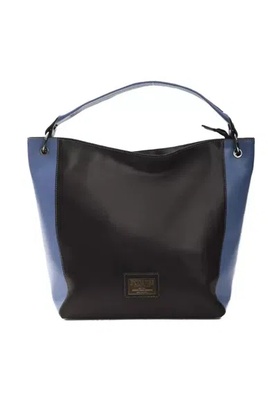 Pompei Donatella Leather Women Shoulder Women's Bag In Black