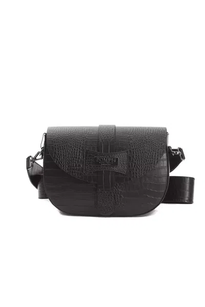 Pompei Donatella Leather Women Women's Crossbody In Black