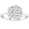 Pompeii3 1 1/2ct Diamond Ring In 10k White Gold In Multi