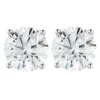 Pompeii3 1 1/2ct Diamond Screw Back Studs Platinum In Silver