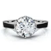 Pompeii3 1 1/2ct Round Diamond Signet Ring 14k Gold Or Platinum Lab Grown In Metallic