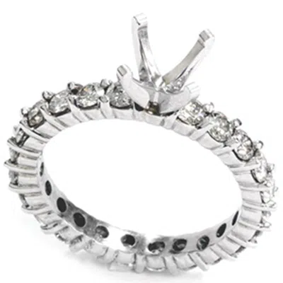 Pompeii3 1 1/2ct Vs Diamond Eternity Ring Engagement Setting 14k In Multi