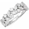 Pompeii3 1 1/3ct Marquise Designed Anniversary Band Cut 14k Gold Lab Grown In Multi