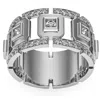 Pompeii3 1 1/4ct Diamond Ring Men's Lab Grown Wedding Band In White, Yellow, Or Rose Gold In Multi