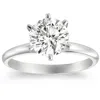 Pompeii3 1 1/4ct Solitaire Diamond Engagement Ring 14k White Gold In Multi