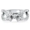 Pompeii3 1 1/5ct Diamond Engagement Ring Setting 14k White Gold In Multi