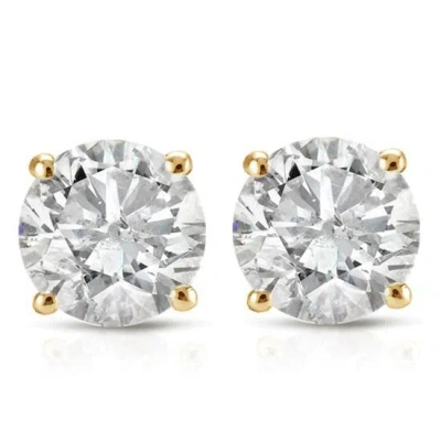 Pompeii3 1 1/5ct Diamond Studs 14k White Or Yellow Gold