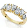 Pompeii3 1 1/5ct Pear Shape Diamond Wedding Anniversary Ring 14k Gold Lab Grown Ef/vs In Gold