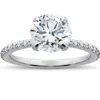 Pompeii3 1 3/4 Ct Lab Grown Diamond Sophia Engagement Ring 14k White Gold In Multi