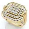 Pompeii3 1 3/4ct Diamond Men's Anniversary Ring White, Yellow, Or Rose Gold Lab Grown In Multi
