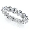 Pompeii3 1 3/4ct Single Prong Diamond Eternity Ring 14k Gold Or Platinum Lab Grown In Multi
