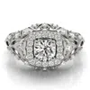 Pompeii3 1 Ct Diamond Vintage Engagement Ring Lab Grown In 14k White Yellow Or Rose Gold In Multi