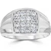 Pompeii3 1 Cttw Diamond Mens Ring 10k White Gold In Multi