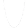 Pompeii3 10k White Gold 1-millimeter Singapore Chain (18-inch) In Silver