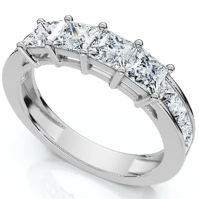 Pompeii3 10mm Dome High Polished Wedding Band 10k White Gold Size Selectable In Transparent