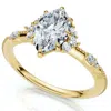 Pompeii3 1.20ct Marquise Viviana Diamond Engagement Ring 14k Gold Lab Grown Ef/vs