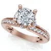 Pompeii3 12.30ct Diamond Wide Fashion Ring Emerald & Oval Cut Gold Lab Grown Band Size: 9 In Multi