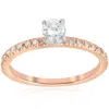 Pompeii3 1/2ct Diamond Engagement Ring 14k Rose Gold In Multi