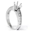 Pompeii3 1/2ct Diamond Semi Mount Engagement Ring 14k White Gold In Multi