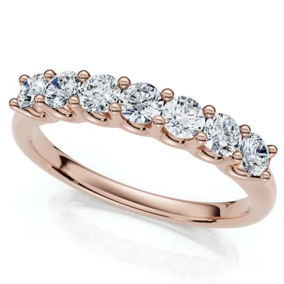 Pompeii3 1/2ct Diamond Wedding Ring Gold U Prong Lab Grown