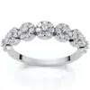 Pompeii3 1/2ct Diamond Wedding Ring Women's Stackable Anniversary Band 10k Gold Lab Grown In Multi