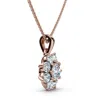 Pompeii3 1/2ct Lexi Diamond Pendant 14k Gold 18" Necklace Lab Grown Ef/vs In Multi