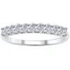 Pompeii3 1/2ct Princess Cut Diamond U-prong Wedding Ring 10k White Gold In Multi