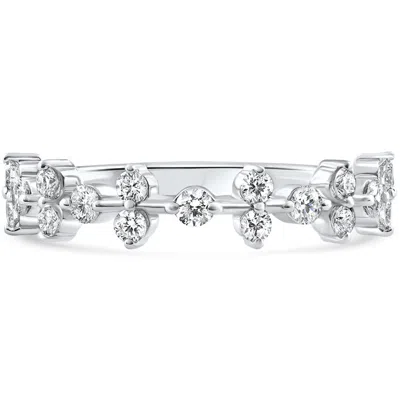Pompeii3 1/2ct Round Diamond Wedding Ring Stackable Wedding Band 14k Gold Lab Grown In Multi
