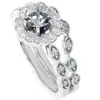 Pompeii3 1/2ct Vintage Diamond Ring Semi Mount Bridal Set 14k White Gold In Multi