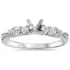 Pompeii3 1/3ct Diamond Engagement Semi Mount Ring Setting 14k In Multi