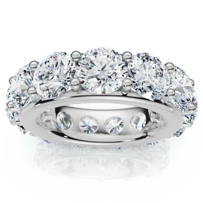 Pompeii3 13ct Diamond Eternity Ring In 14k Gold Or Platinum Lab Grown In Metallic