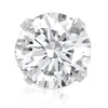 Pompeii3 1/3ct Diamond Screw Back 14k White Gold Single Stud Earring In Multi