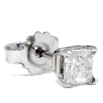 Pompeii3 1/3ct Diamond Stud 14k White Gold In Multi