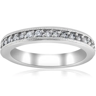 Pompeii3 1/3ct Diamond Wedding Ring 14k White Gold In Multi