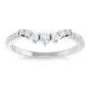 Pompeii3 1/3ct Round Cut Wedding Ring Anniversary Band 14k Gold Lab Grown In Multi