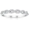 Pompeii3 1/4 Carat (ctw) Round White Diamond Ladies Swirl Wedding Ring 10k White Gold In Silver