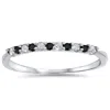 Pompeii3 1/4ct Black & White Diamond Wedding Anniversary Ring In Multi
